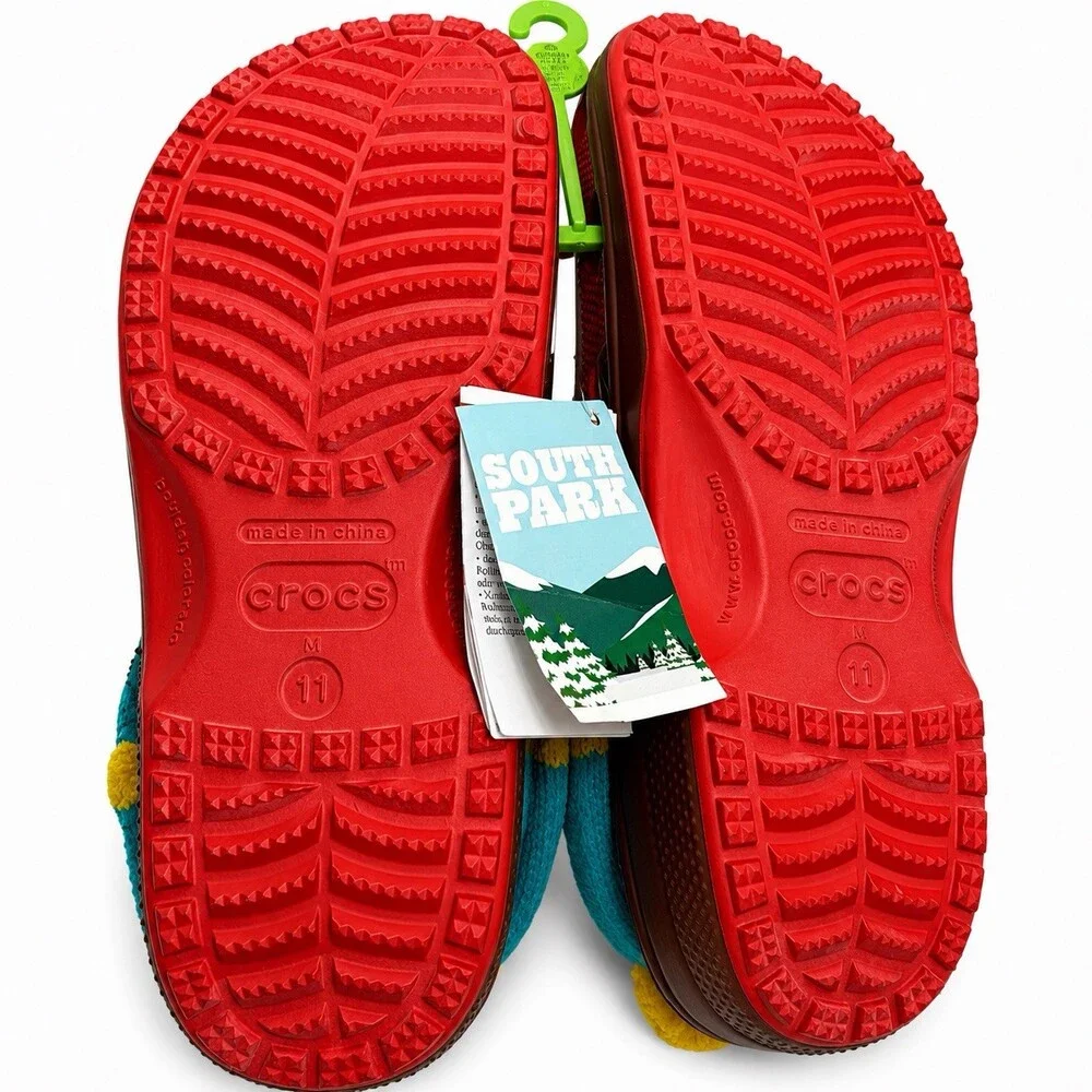Crocs x South Park Eric Cartman Classic Clogs Red Men Size 11